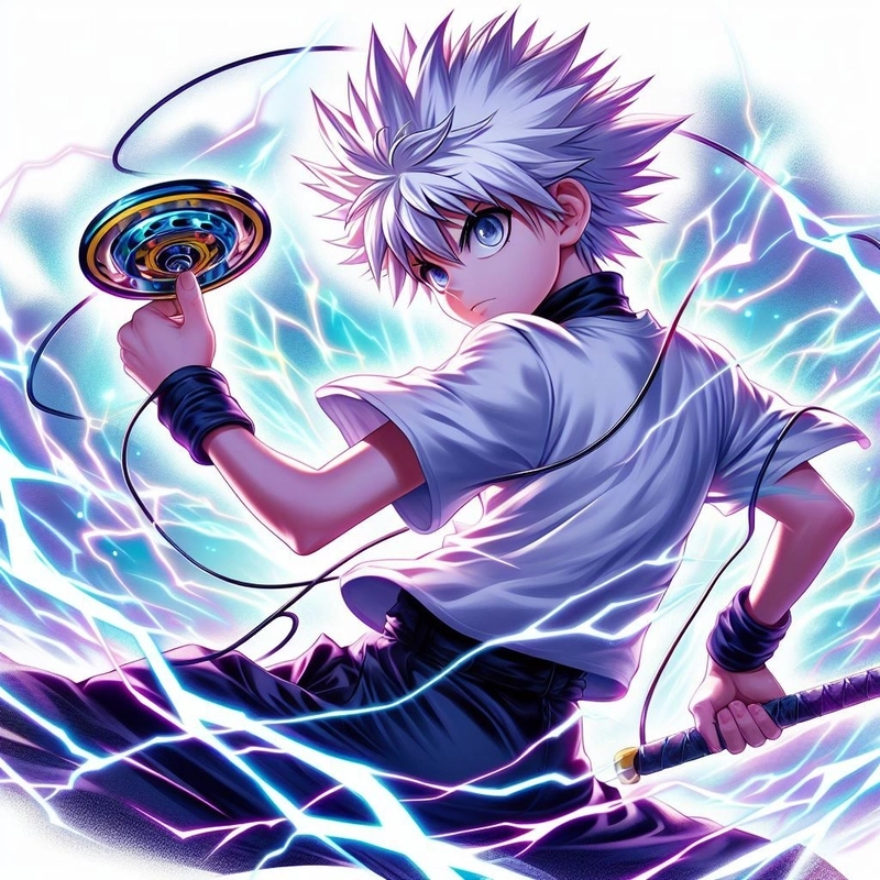 ảnh anime Killua cực chất