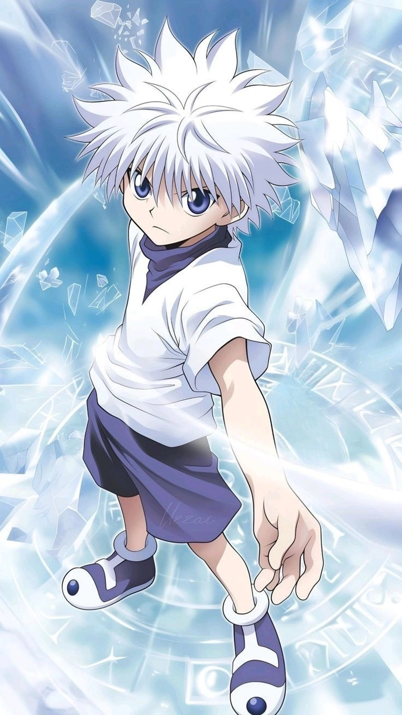 hình nền điện thoại Killua cute