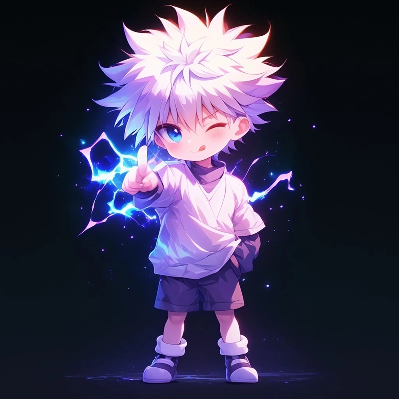 hình Killua dễ thương cute