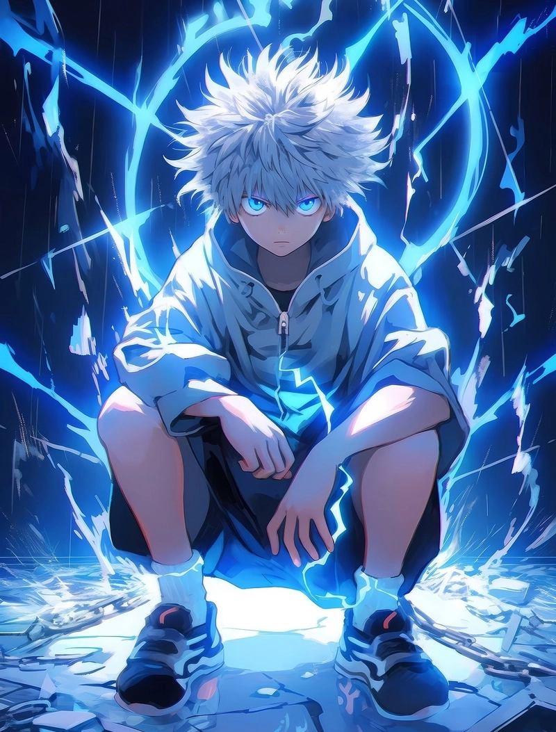 ảnh Killua Zoldyck nghệ thuật
