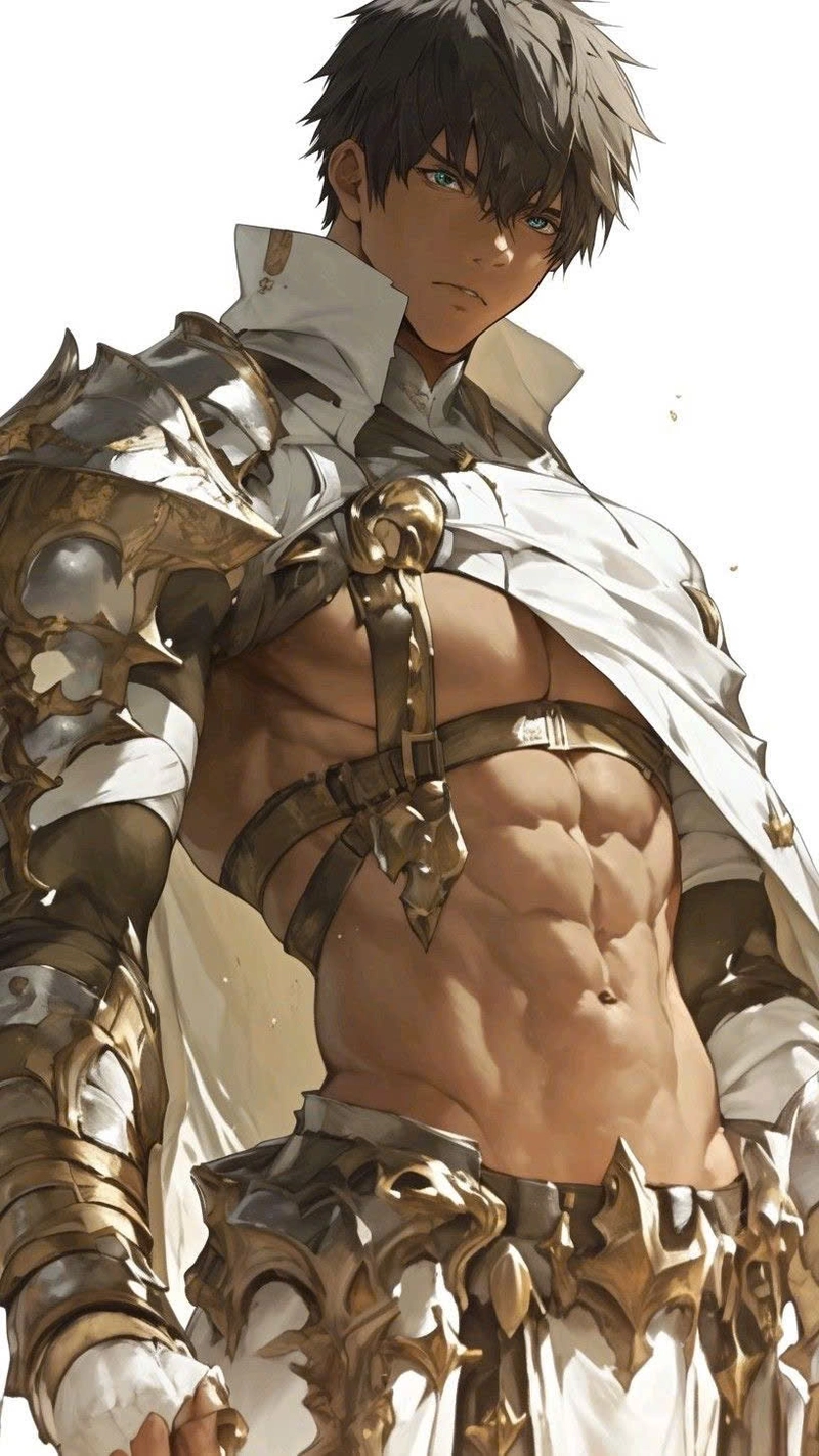 Hình anime nam 6 múi quyến rũ 