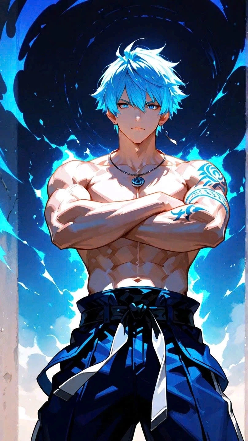 Hình anime nam 6 múi cool ngầu 