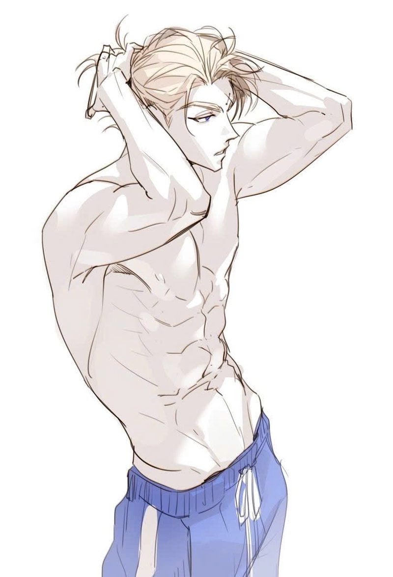 lạnh lùng ảnh anime nam 6 múi mới nhất