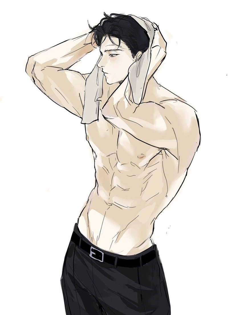 anime nam 6 múi ngầu