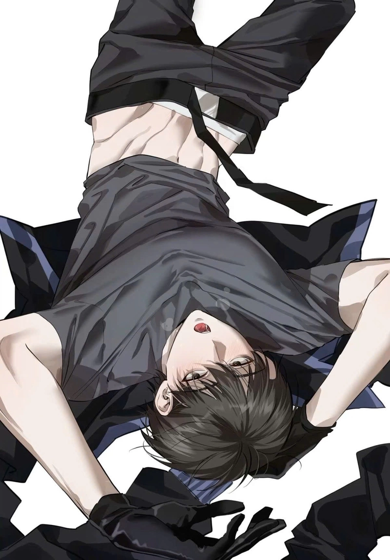 bụng ảnh anime nam 6 múi chất