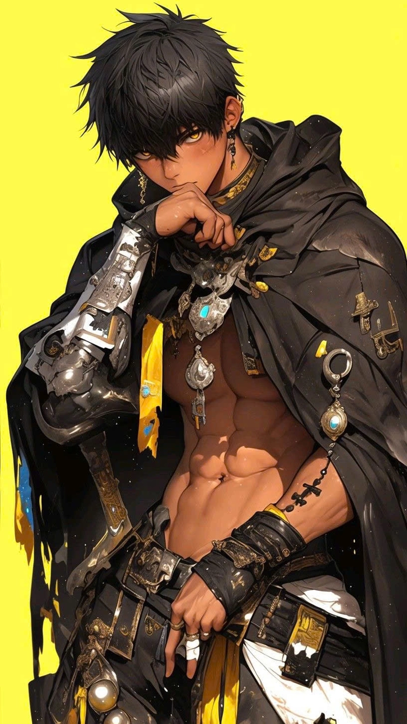 Ảnh anime cơ bắp sáu múi nam 