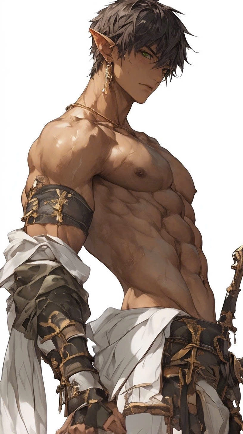 Ảnh anime chàng trai sáu múi 