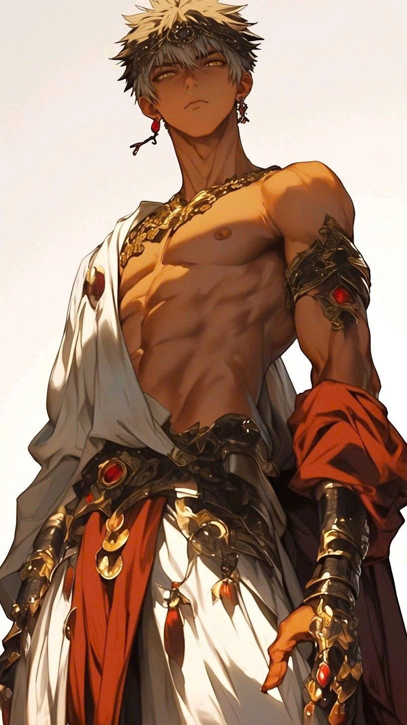 Hình anime nam sáu múi chuẩn 