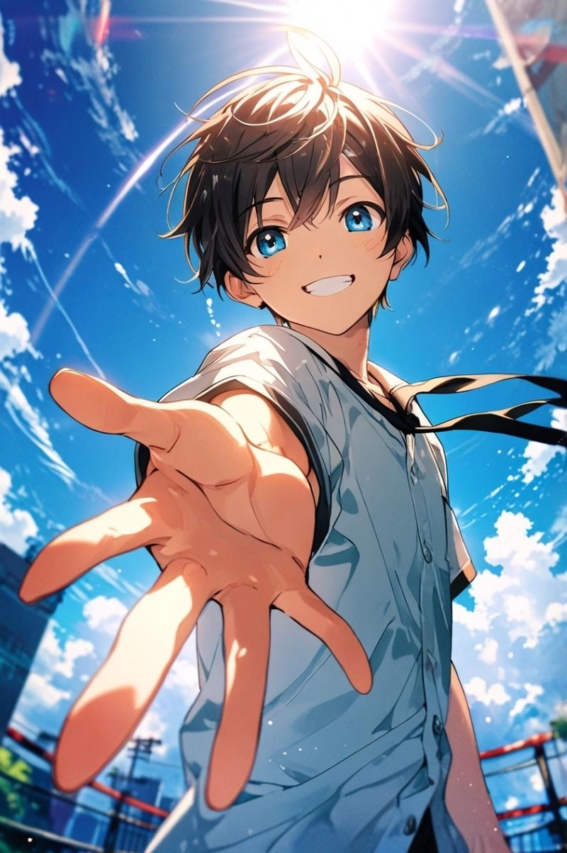 hình ảnh anime con trai dễ thương