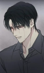 ảnh chàng trai anime rơi nước mắt