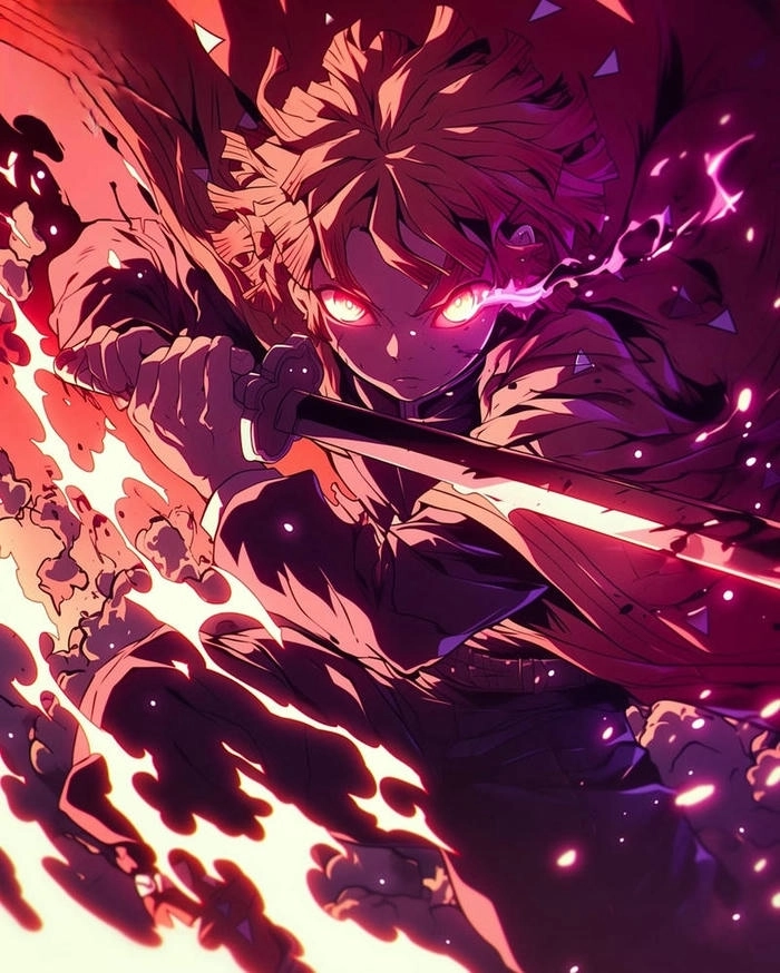 Hình Zenitsu cực ngầu