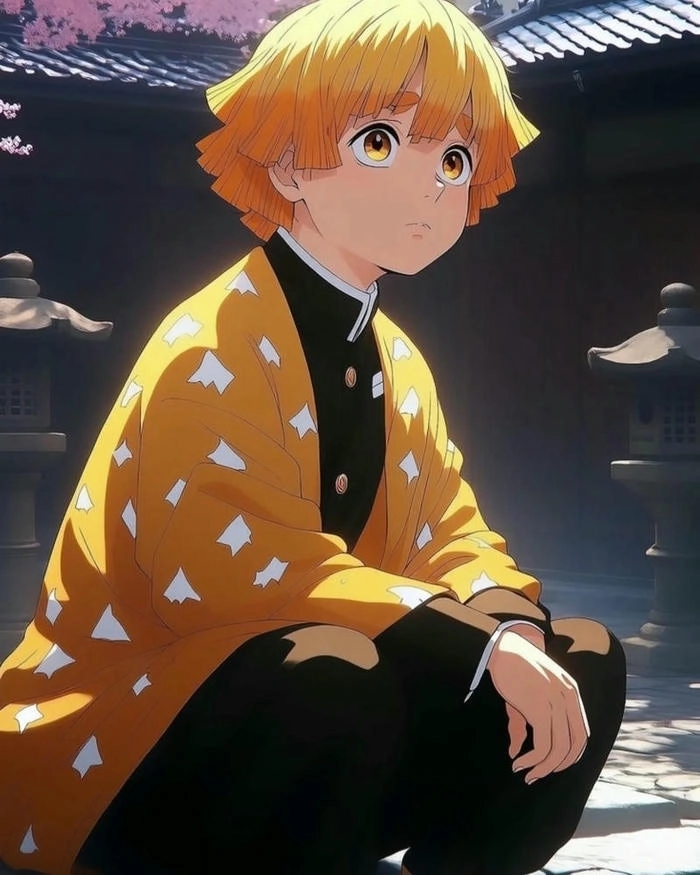 Zenitsu anime hình nền HD