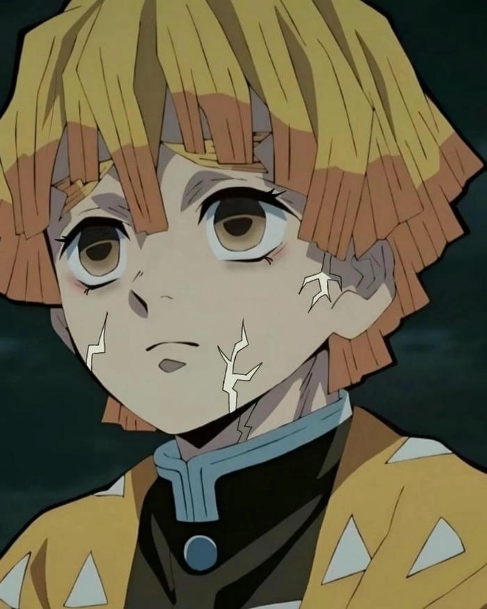 Zenitsu trong anime Demon Slayer