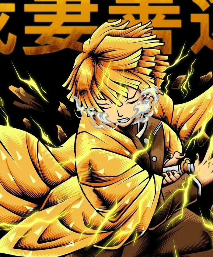 Ảnh Zenitsu độc đáo