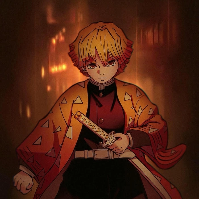 Zenitsu đầy cảm xúc