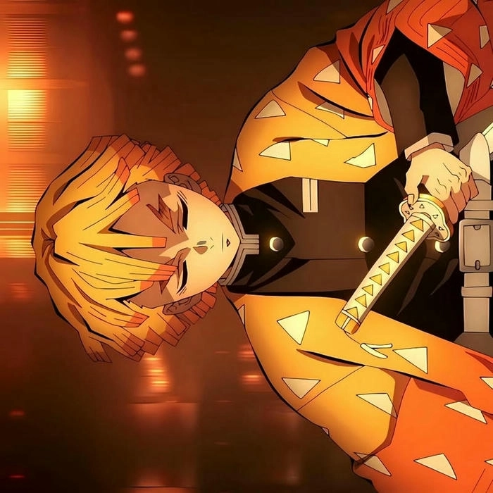 Hình Zenitsu cận cảnh