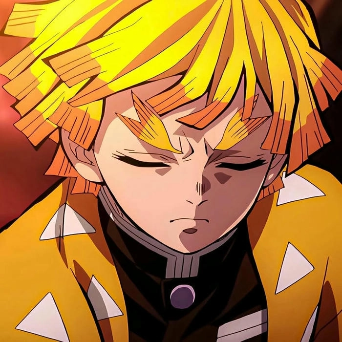 Ảnh Zenitsu tỏa sáng
