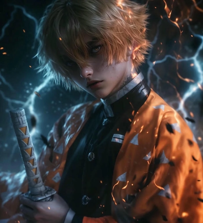 Zenitsu Kamado full HD