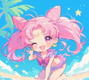 Hình Chibiusa đẹp mắt