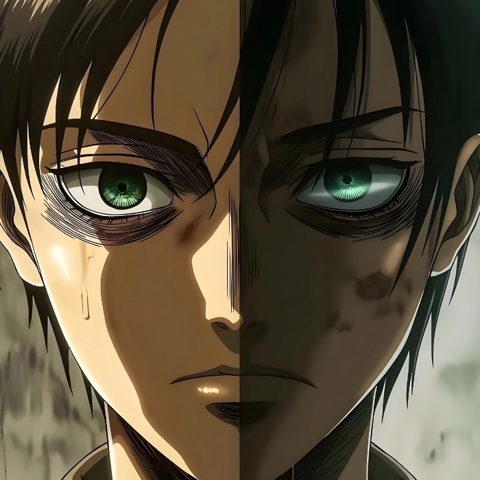 ảnh eren yeager buồn