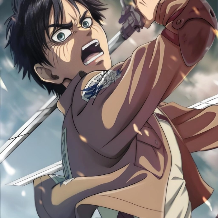 ảnh eren yeager chiến