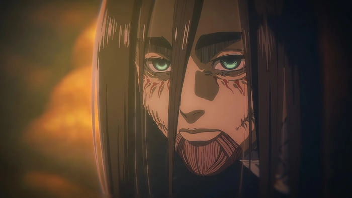 ảnh eren yeager tóc dài