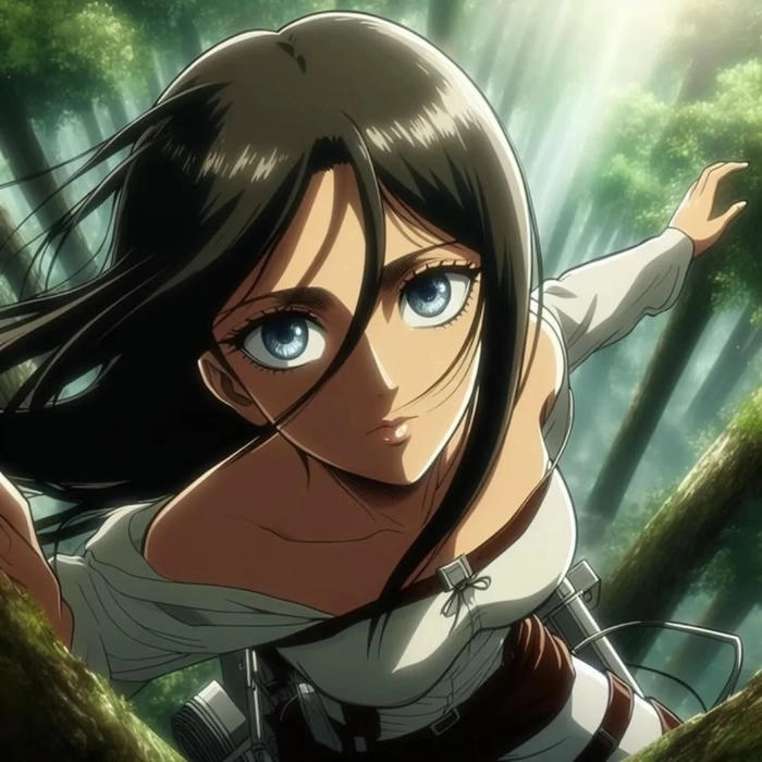 hình Hange Zoe cuốn hút