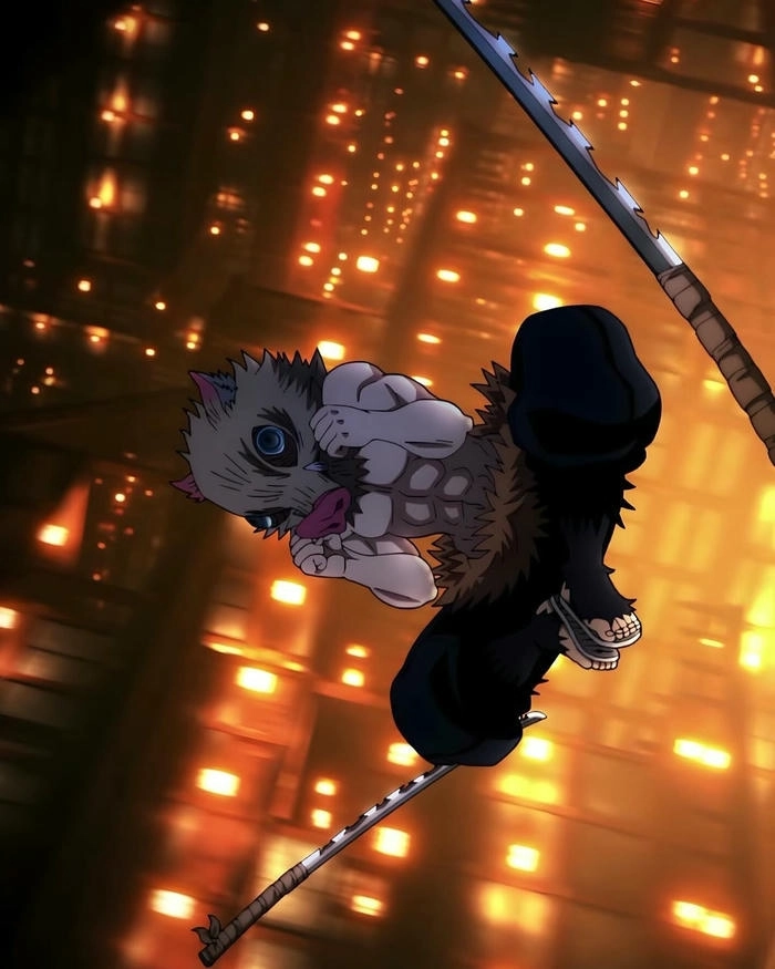 ảnh inosuke mạnh mẽ