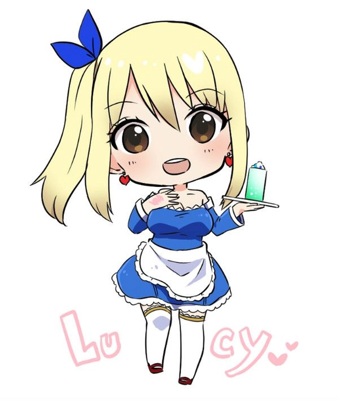 ảnh lucy heartfilia chibi đẹp