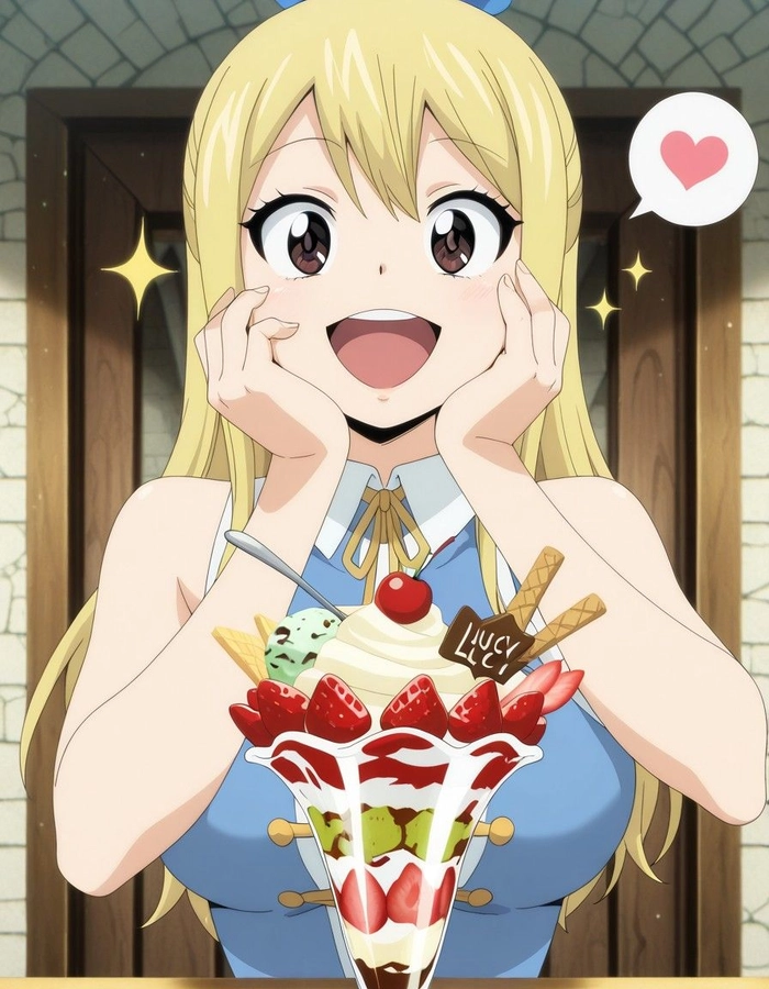 ảnh lucy heartfilia meme