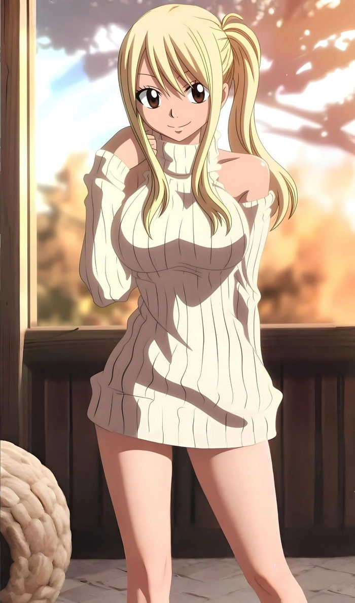 ảnh lucy heartfilia mùa thu