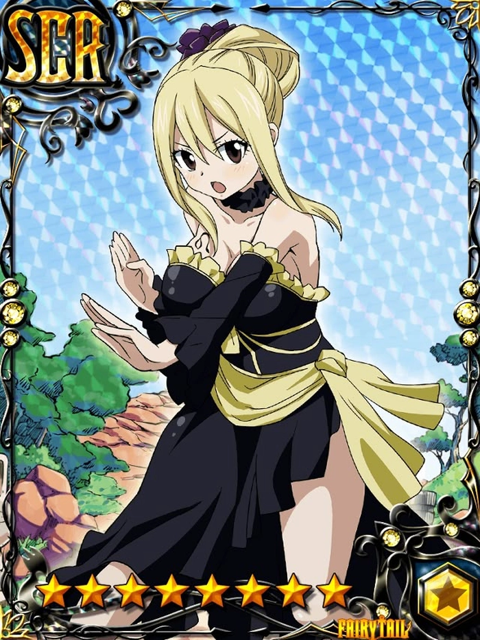 ảnh lucy heartfilia thẻ bài