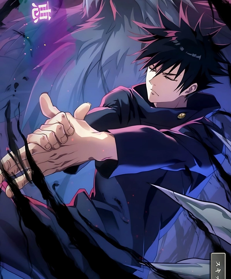 Hình Megumi phong cách chất