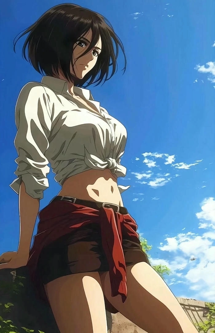 Ảnh Mikasa Ackerman đẹp
