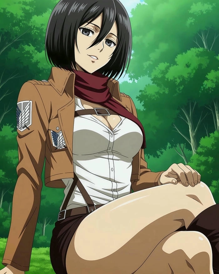 Ảnh Mikasa Ackerman xinh đẹp cuốn hút