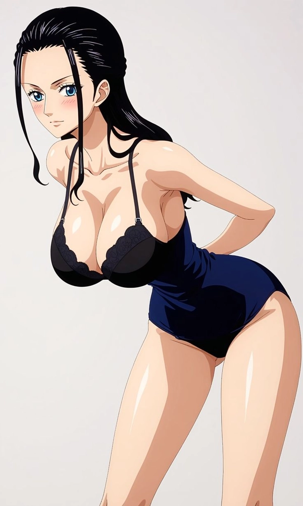 ảnh nico bikini đen