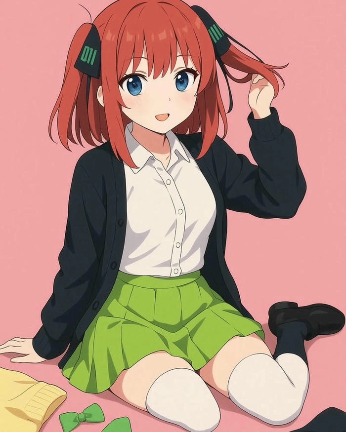 ảnh anime Nino cute