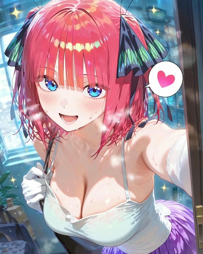 ảnh Nino Nakano phong cách đáng yêu