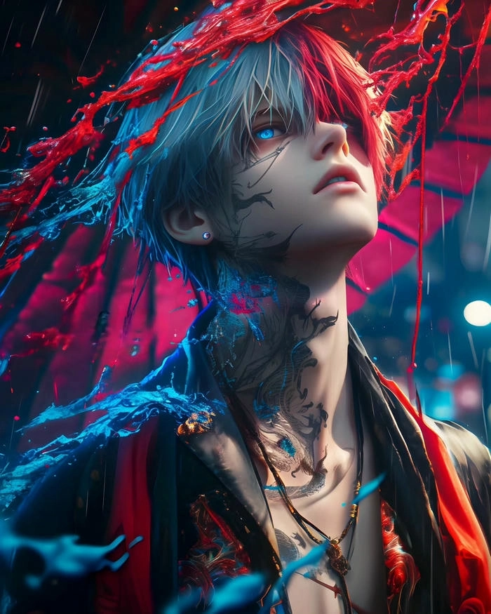 Ảnh Shoto Todoroki cool chất