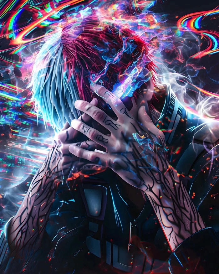 Ảnh Shoto Todoroki thần thái