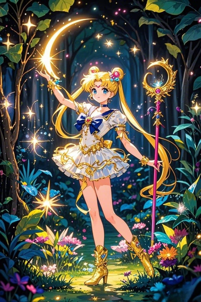 ảnh usagi lung linh