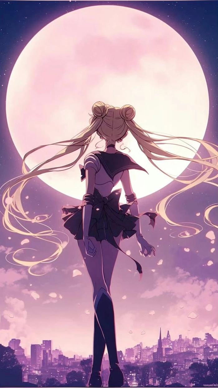 ảnh usagi quay lưng