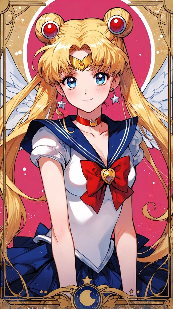 ảnh usagi thẻ bài