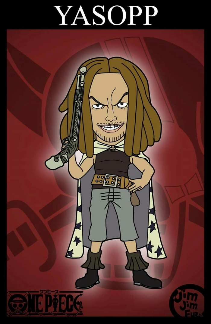 Yasopp tạo dáng rất ngầu