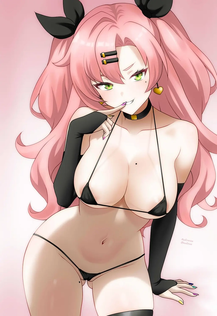 anime girl bikini lộ ti hồng