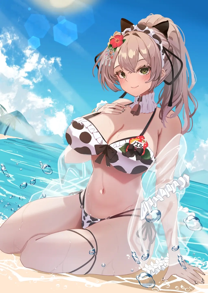 anime girl bikini