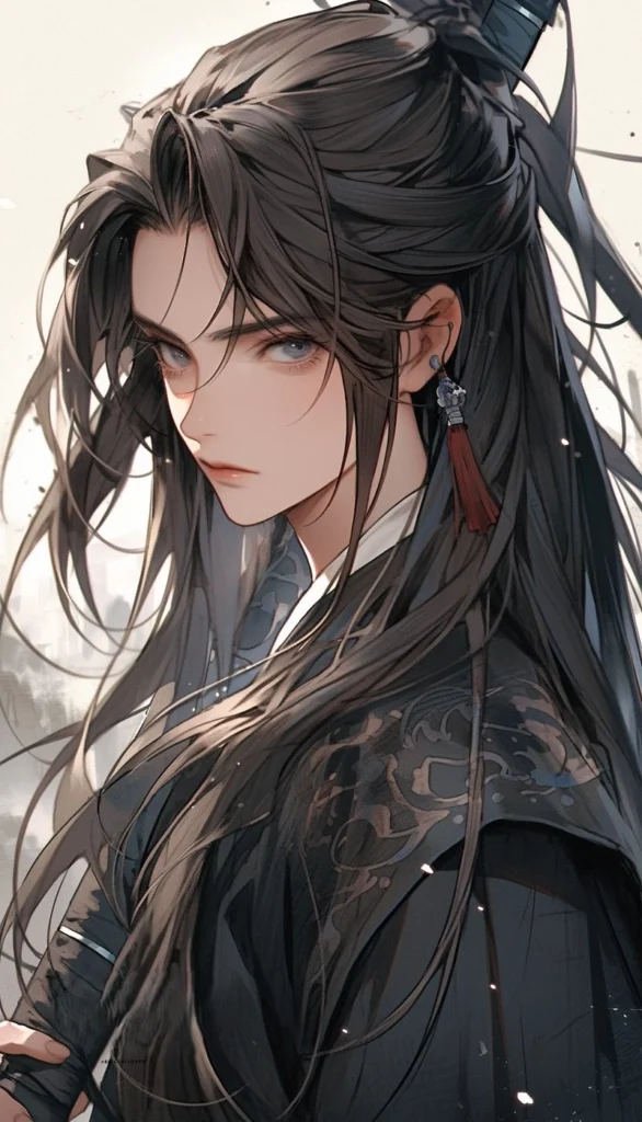 hình anime cổ trang chiến binh ngầu