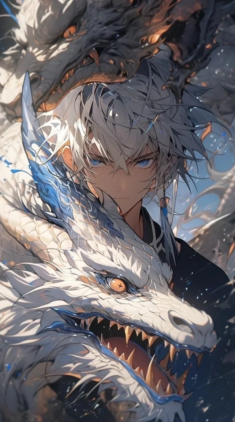 ảnh anime nam cổ trang phong trần