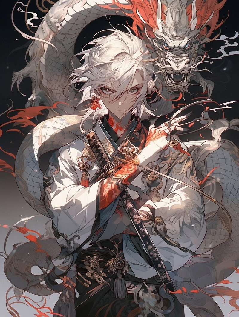 ảnh anime cổ trang nam độc đáo