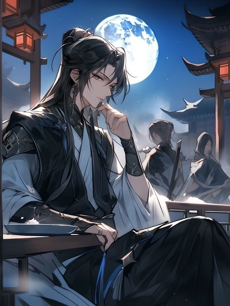 ảnh anime cổ trang nam khí chất